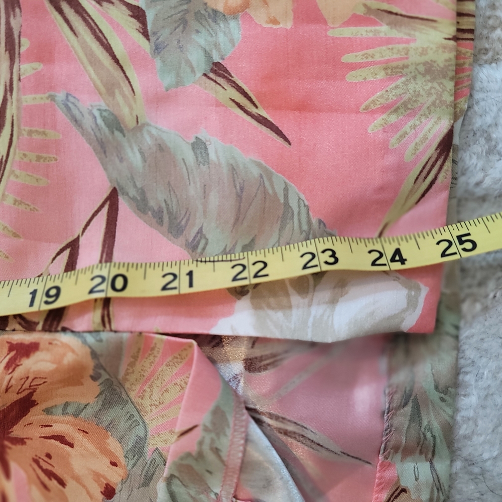 Dress Barn Floral Full Back Zip Top Size 14W - Picture 7 of 9